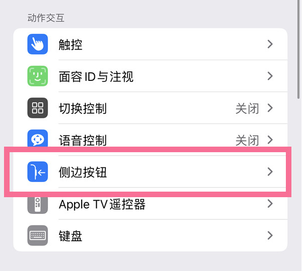 韶山苹果14维修店分享iPhone14 Plus侧键双击下载功能关闭方法 